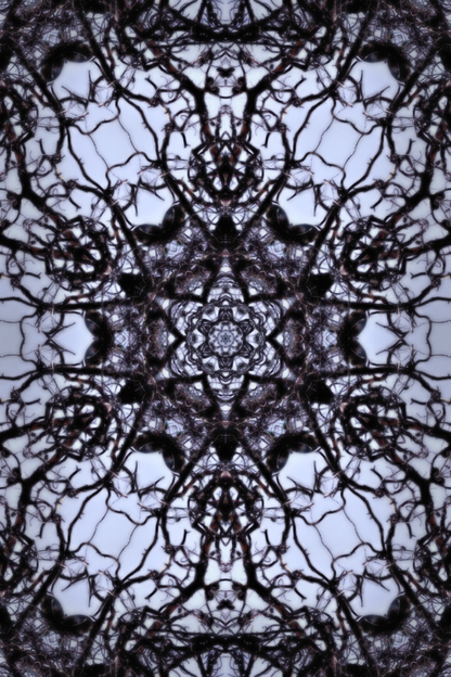 Art Print: RAVENNAS TOWER - gothic kaleidoscope art